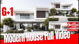 G+1 MODERN HOUSE DESIGN FULL VIDEO /ARCHITECTURAL TIPS