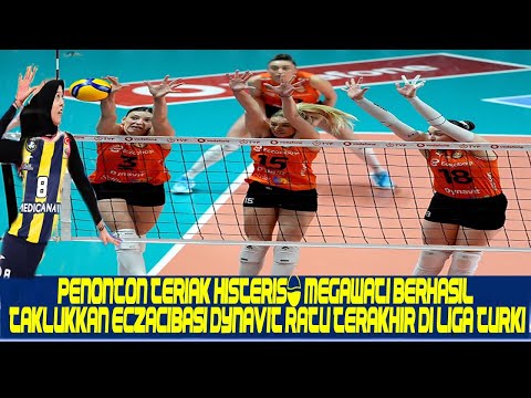TODAY'S MATCH IN THE TURKISH LEAGUE! MEGAWATI SUCCESSFULLY DEFEATES ECZACIBASI, THE LAST KING OF ...