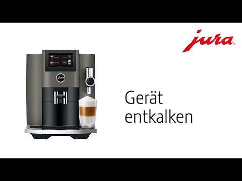JURA S8 - Descaling the machine