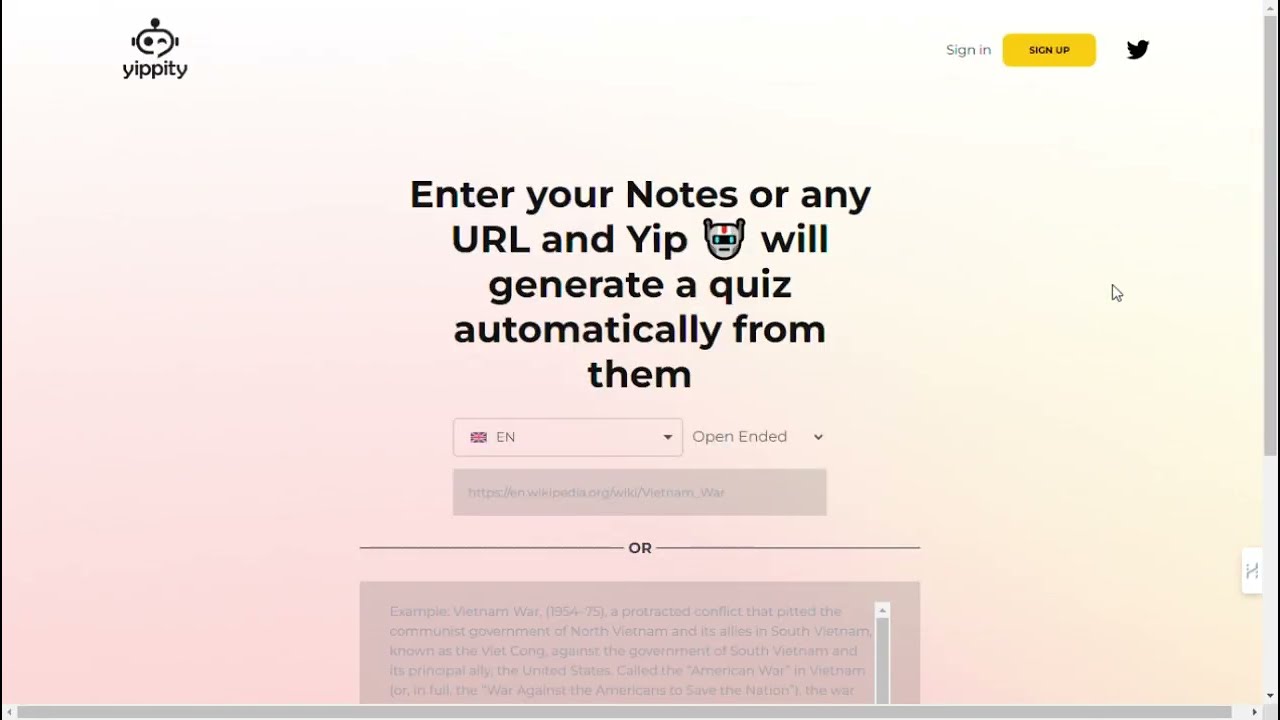 Revolutionize Studying with Yippity - Your AI-Powered Quiz Generator 🤖 AI-review