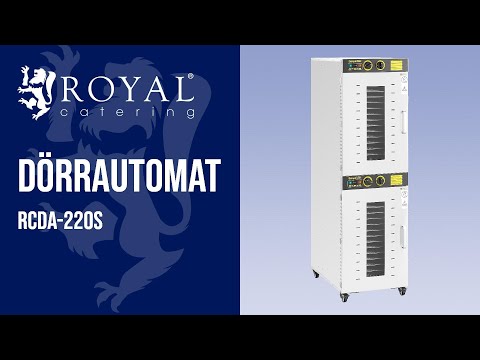 Video - Dörrautomat - 3.150 W - Royal Catering - 32 Etagen - 2 Kammern
