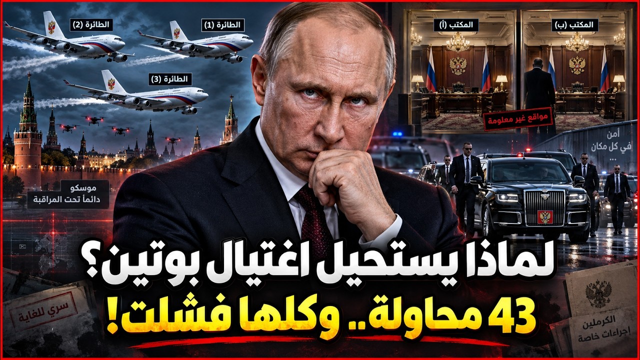 لماذا من المستحيل إغتيال بوتين ؟