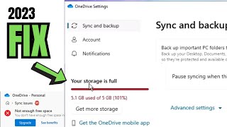 Fix OneDrive Storage Full in 2024 | OneDrive Not Enough FREE Space