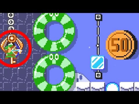 Super Mario Maker 2 🔧 Link's Icey Archery Training! 🔧 iPURR