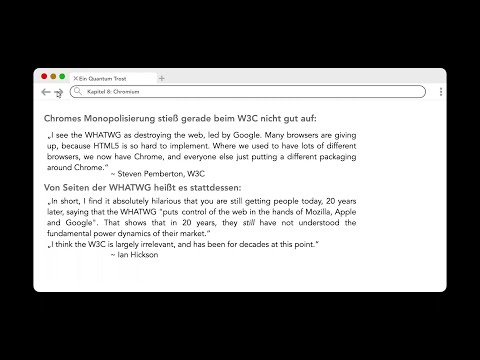 LustigerLeo: Kein Quantum Trost: Wie ein Firefox an einer Chromium-Vergiftung zugrunde ging