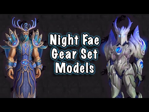 Jessiehealz - Shadowlands Night Fae Covenant Gear Sets (All Models / Classes / Types)