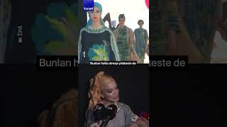 Hadise konserli 'Eşarp defilesi"nde boy gösterdiler! #başörtüsü #hadis