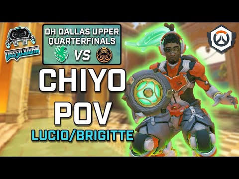[ChiYo POV] Team Falcons vs ENCE - Upper Quarterfinals - DH Dallas OWCS