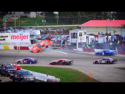 Rockford Speedway pit wall crash compilation