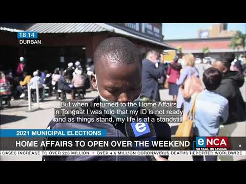 Home Affairs to open over the weekend