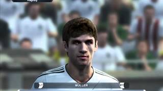 preview picture of video 'PES 2013 Demo PC Germany faces'