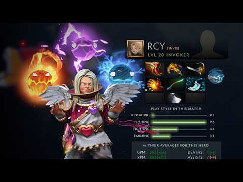 Dota 2 Replay 7.32D RCY's Invoker DogChamp vs Another NA Team