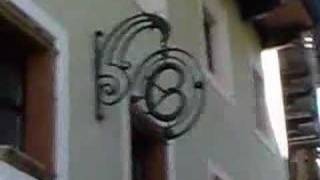 Austria Travel: St. Wolfgang - Wrought Iron Store Signs