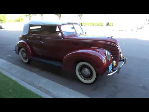 1938 Ford 4 Door Deluxe Phaeton Convertible Flathead V8 arrives at West Coast Classics, Torrance, CA
