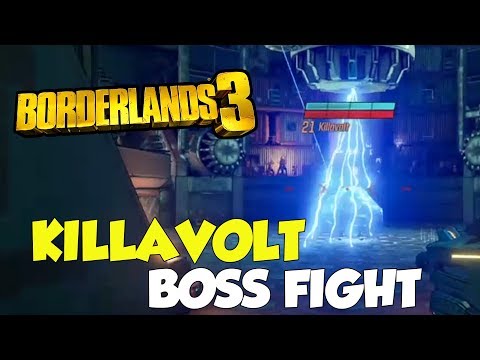 Borderlands 3 Killavolt Boss Fight (Solo)