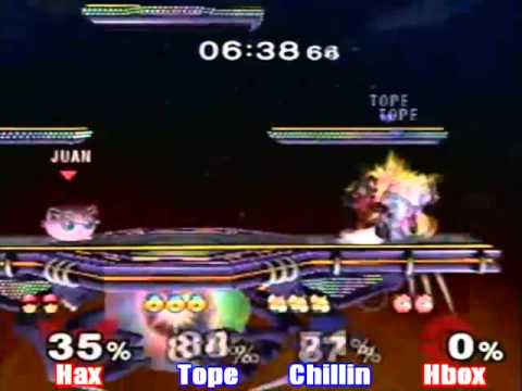 ROM 3: Losers Semis - Hungrybox/Hax(Red) vs Chillin/Tope(Blue)Part 2