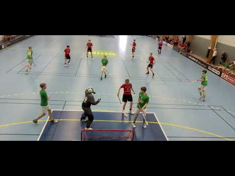 220410 Warbergsspelen Final  Slutspel B Period 1 Mölndals IBF  - Fristad Golf