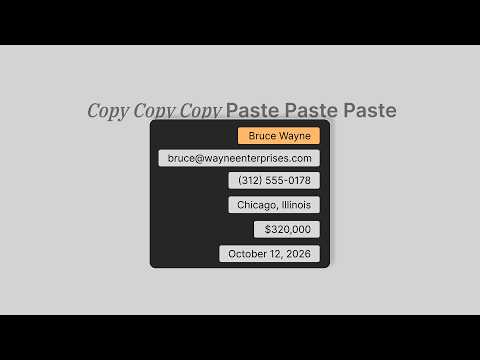 Item video thumbnail