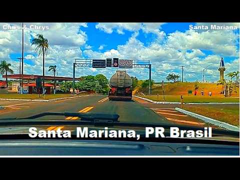 Passando por Santa Mariana, PR Brasil