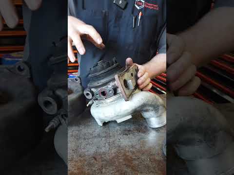 6.7 Cummins Turbo Failure #autorepair #dieselrepair #cumminsdiesel