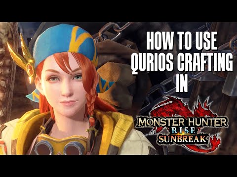 How To Use Weapon And Armor Qurios Crafting In [MHR Sunbreak]