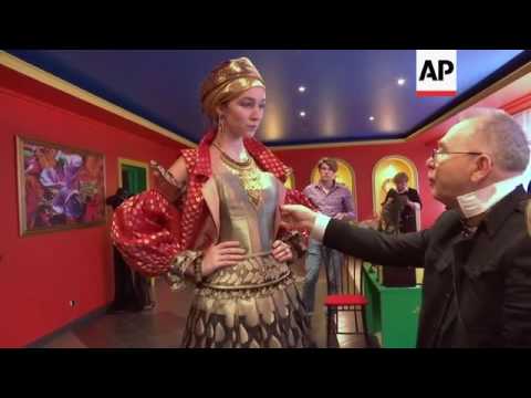 Veteran designer Slava Zaitsev premieres new collection