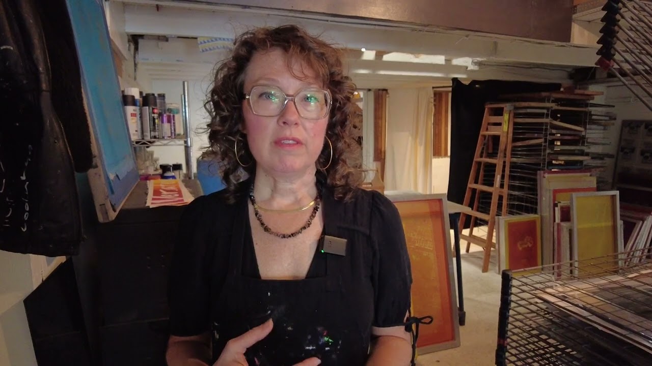 Sunset screen print shop meetup