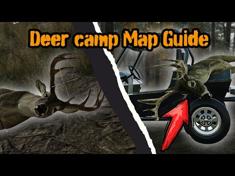 How to Build the PERFECT Map in Deer Hunting Camp (Step-by-Step Guide for Beginners!)
