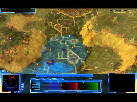 HD Achron - 1v1 (Obs): Kron(C) vs. IphStich(C) on Verdant Basin