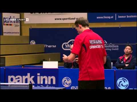 Tischtennis Bundesliga Linz - Kapfenberg 2015