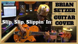 【ロカビリー】Stray Cats - Slip, Slip, Slippin' In - Brian Setzer Guitar Cover【rockabilly】