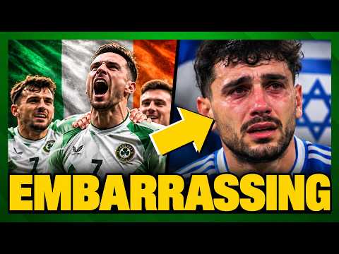 Israeli MELTDOWN After TOTAL DEFEAT By Ireland In UEFA Match