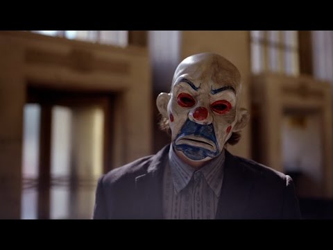 Roubo ao banco (Cena inicial) | Batman: O Cavaleiro das Trevas DUBLADO 1080p