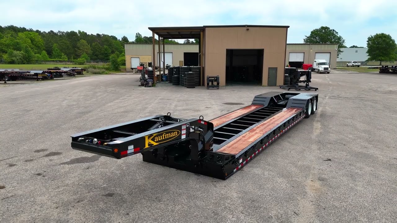 35 Ton – Detachable Gooseneck Spring Ride Trailer | Kaufman