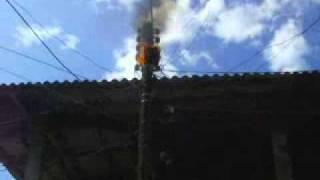 preview picture of video 'Incendio en torre de energia'