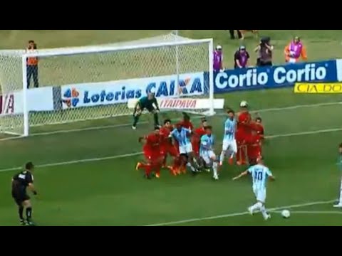 Todos os gols de falta de Marquinhos pelo Avaí