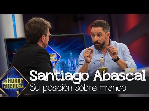 Santiago Abascal: "VOX no tiene una posición sobre Franco" - El Hormiguero 3.0