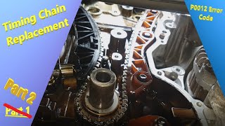 How To Fix Mitsubishi Lancer Evo x Fix Timing Chain Part 2