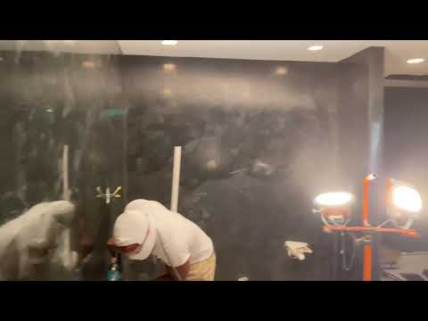 Sexy black venetian plaster, Exotic Style!