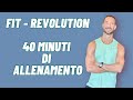 FIRST WORKOUT VIDEO FIT REVOLUTION CARD