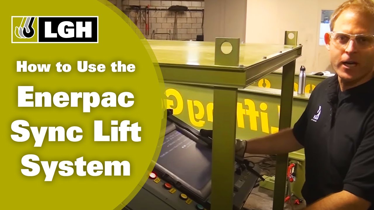 Tips and Tricks on using the Enerpac Synchronous Lift System
