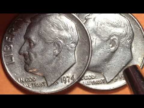 DC Minutes 1974 Dimes Worth Money - United States Coins