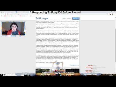 What's Wrong with Ranked, One Tricks ARE Griefers. A Final Response to Fuey500