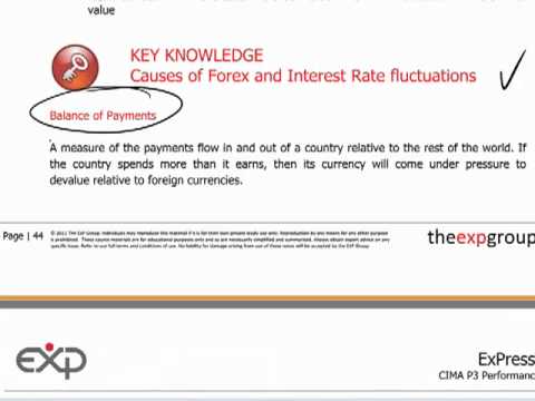 CIMA P3 - 10 Management of financial risk part 4