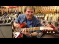 Guitar Close Up - Grant Geissman playing a 1966 Rickenbacker 375 Fireglo $5495