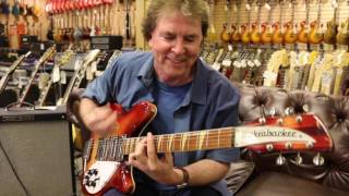 Video thumbnail for Guitar Close Up - Grant Geissman playing a 1966 Rickenbacker 375 Fireglo $5495 by Normans Rare Guitars