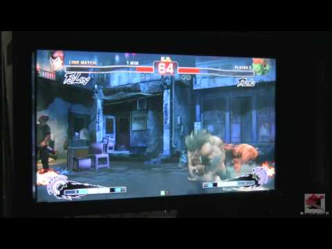 Family Fun Arcade SSF4 AE # 11 Bingo (Fei Long) vs Anthony (Blanka)