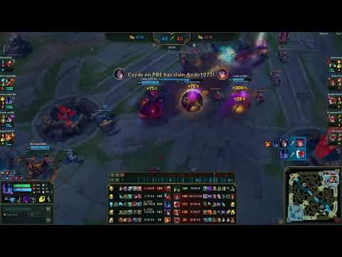 League of Legends Preseason 2022 new item Axiom Arc with Noc ult