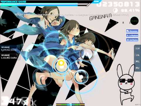 [osu!] PSY vs. Perfume - A Gangnam Style Hurly Burly (wuaaaj) DT