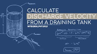 Bernoulli's Water Tank | Calculate Discharge Velocity